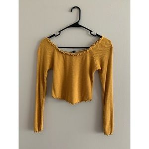 🌟Buy 1, Get 2 FREE🌟 Off the Shoulder Crop Top